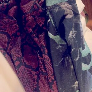 Harvest Bundle 2 Pairs leggings Sz XS & S
